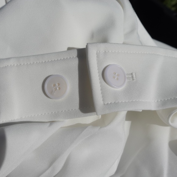 Revolve Lita by Ciara jumpsuit criss cross halter top White high end $498 XXL - Picture 8 of 10